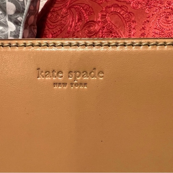 kate spade Bags Authentic Classy Kate Spade Camel Tote With Front